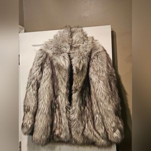 Betsey Johnson Luxe Faux Fur Teddy Jacket